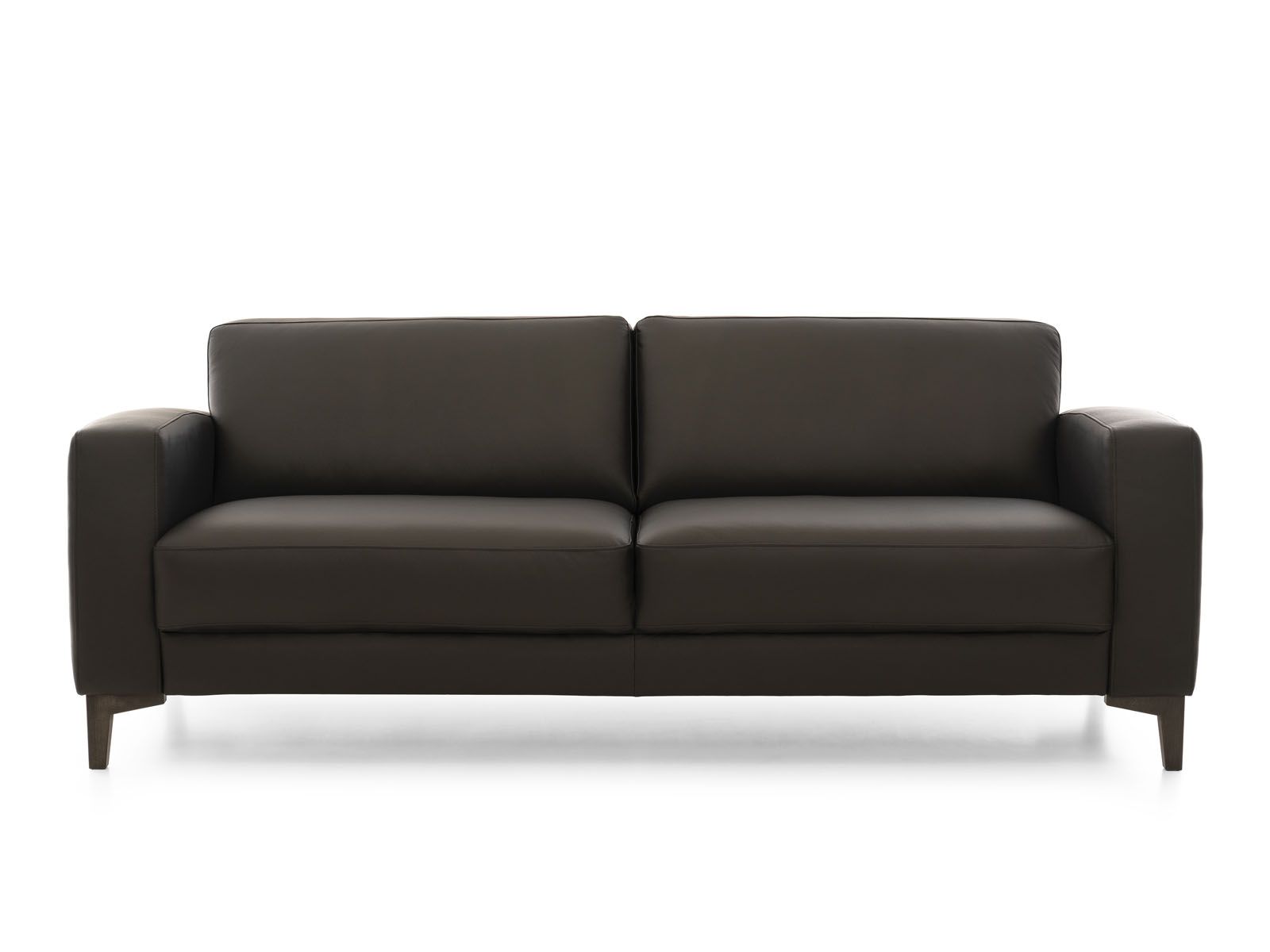 Neiser Rotterdam 3+2 sohvakalusto, musta nahka