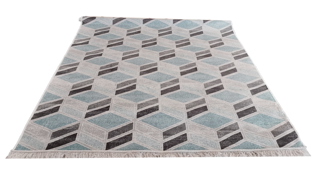 Royal Palace harmaa/sininen, 135x195 cm