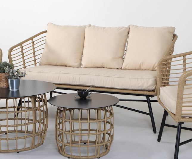 Royan terassisohva, polyrottinki