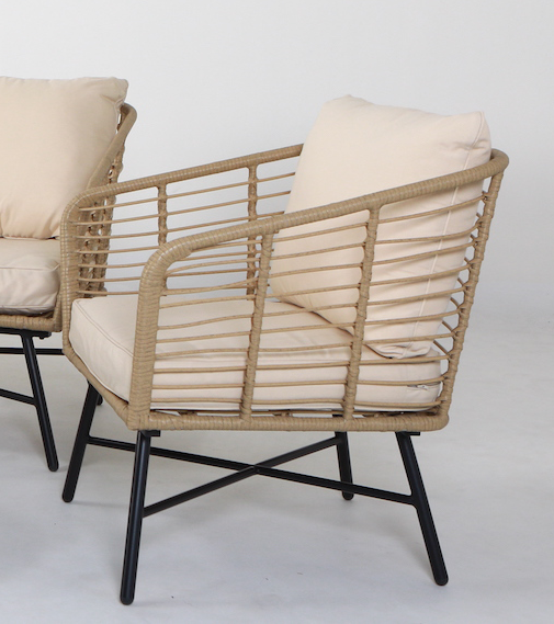 Royan terassi sohvaryhmä, polyrottinki