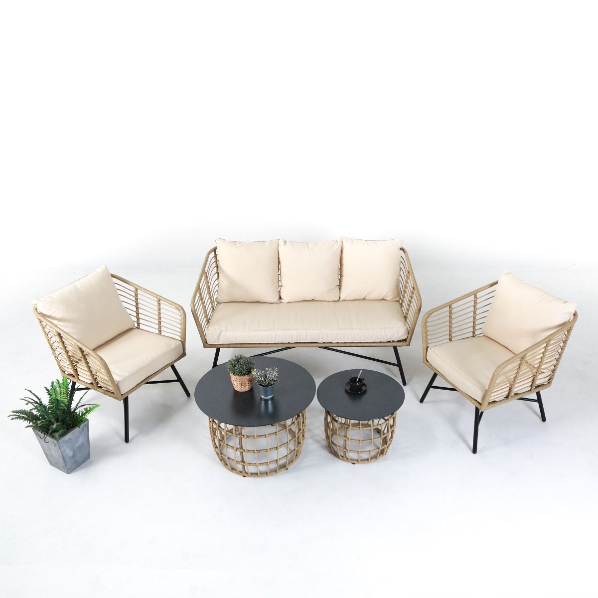 Royan terassisohva, polyrottinki