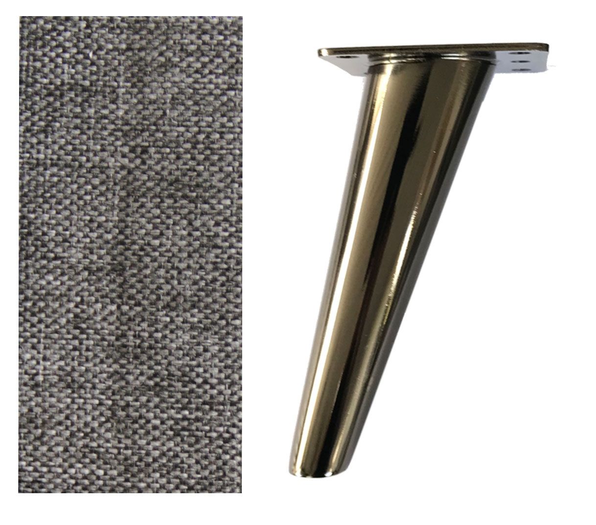 Rumba avokulmasohva, harmaa