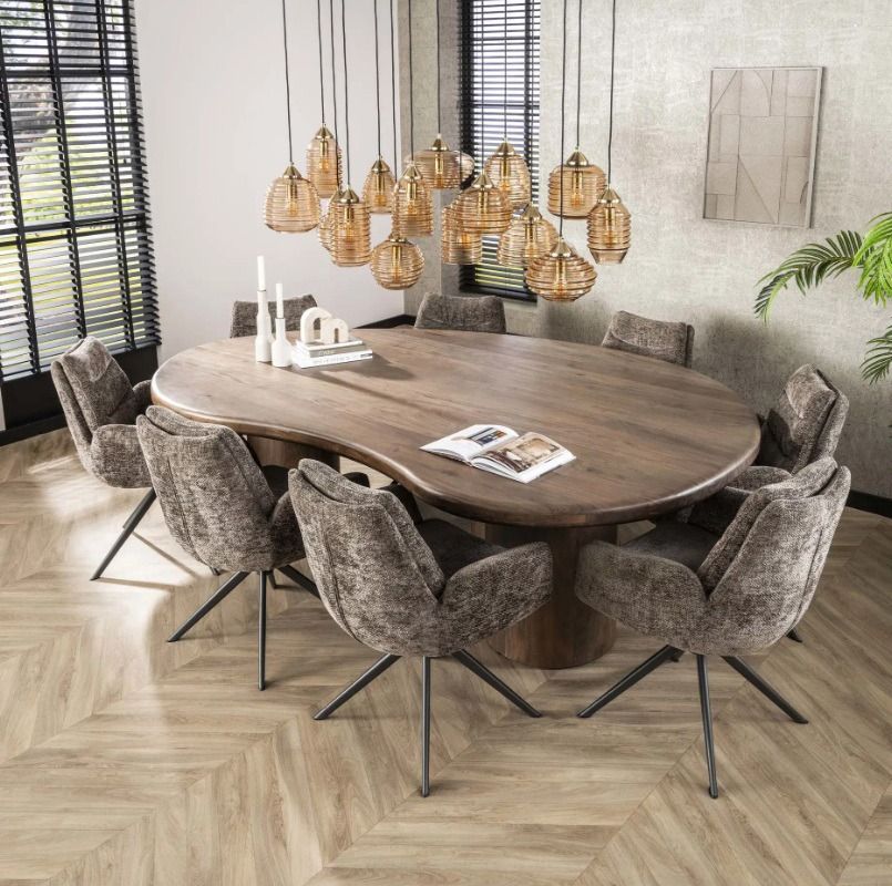 Amsterdam Sculpture ruokapöytä 240x160cm