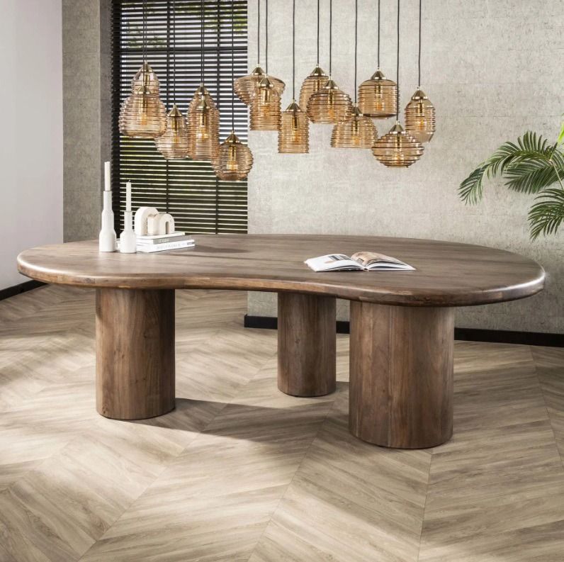 Amsterdam Sculpture ruokapöytä 240x160cm