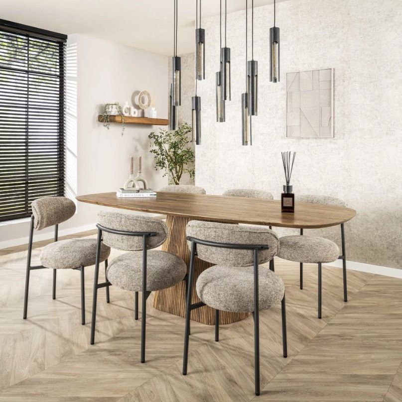 Amsterdam Wave Centro ruokapöytä 215x105cm