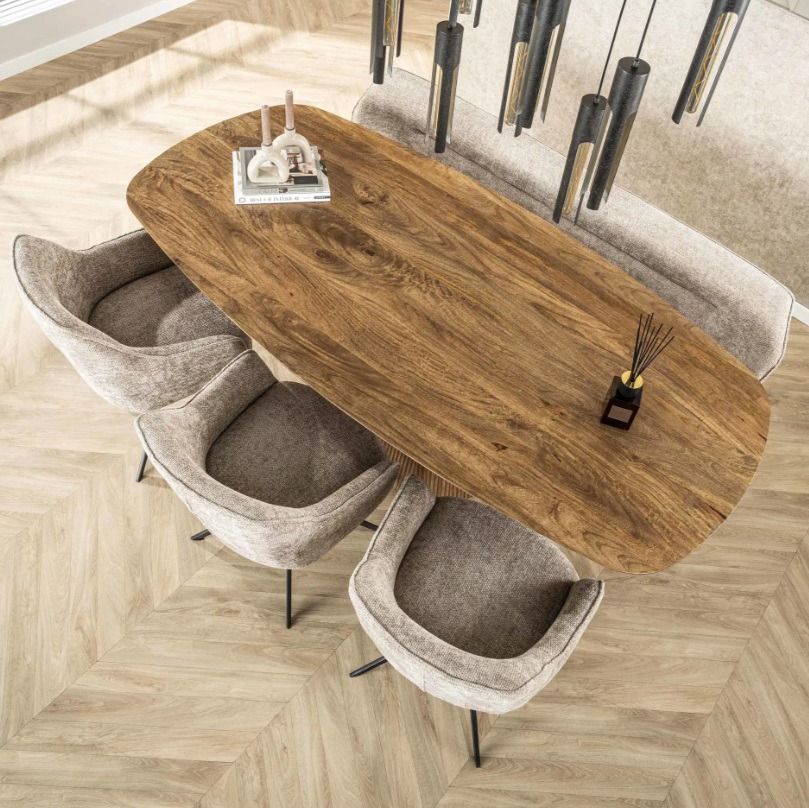 Amsterdam Wave Centro ruokapöytä 215x105cm