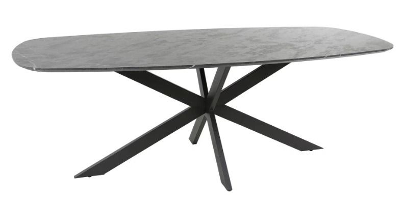 Amsterdam Onyx Cross ruokapöytä 215cm