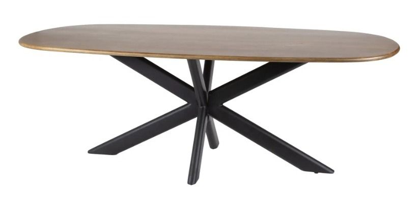 Amsterdam Cliff ruokapöytä 215cm, mangopuu