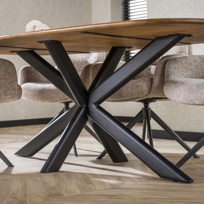 Amsterdam Cliff ruokapöytä 180cm, mangopuu