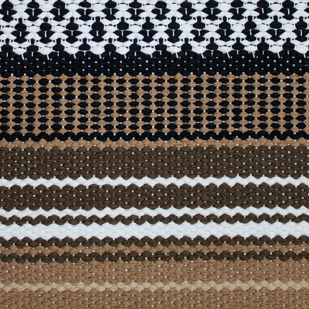 Maija Ruskea puuvillamatto, eri kokoja