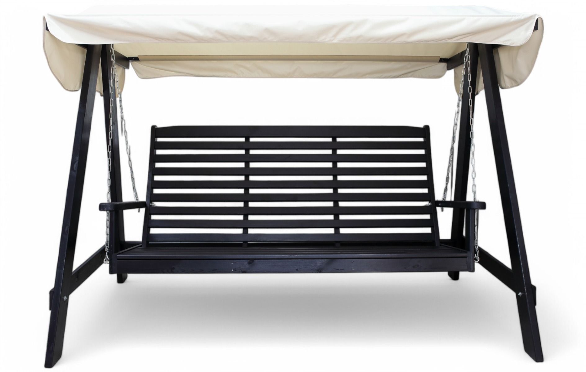 Saaristo puutarhakeinu musta