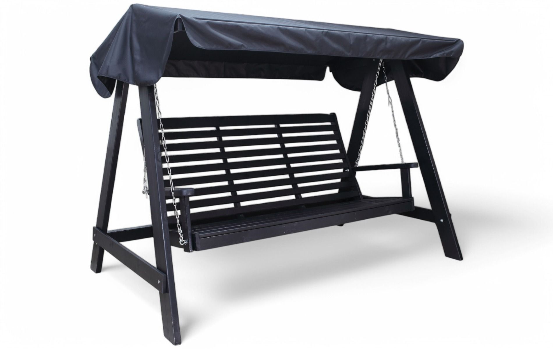 Saaristo puutarhakeinu musta