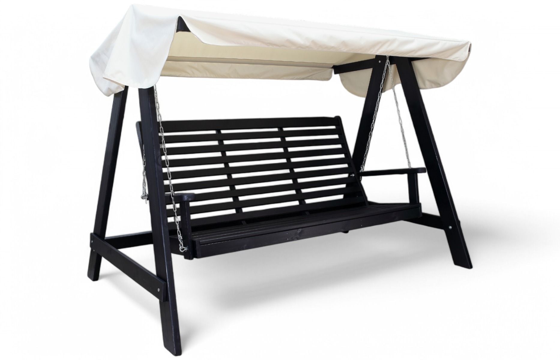 Saaristo puutarhakeinu musta