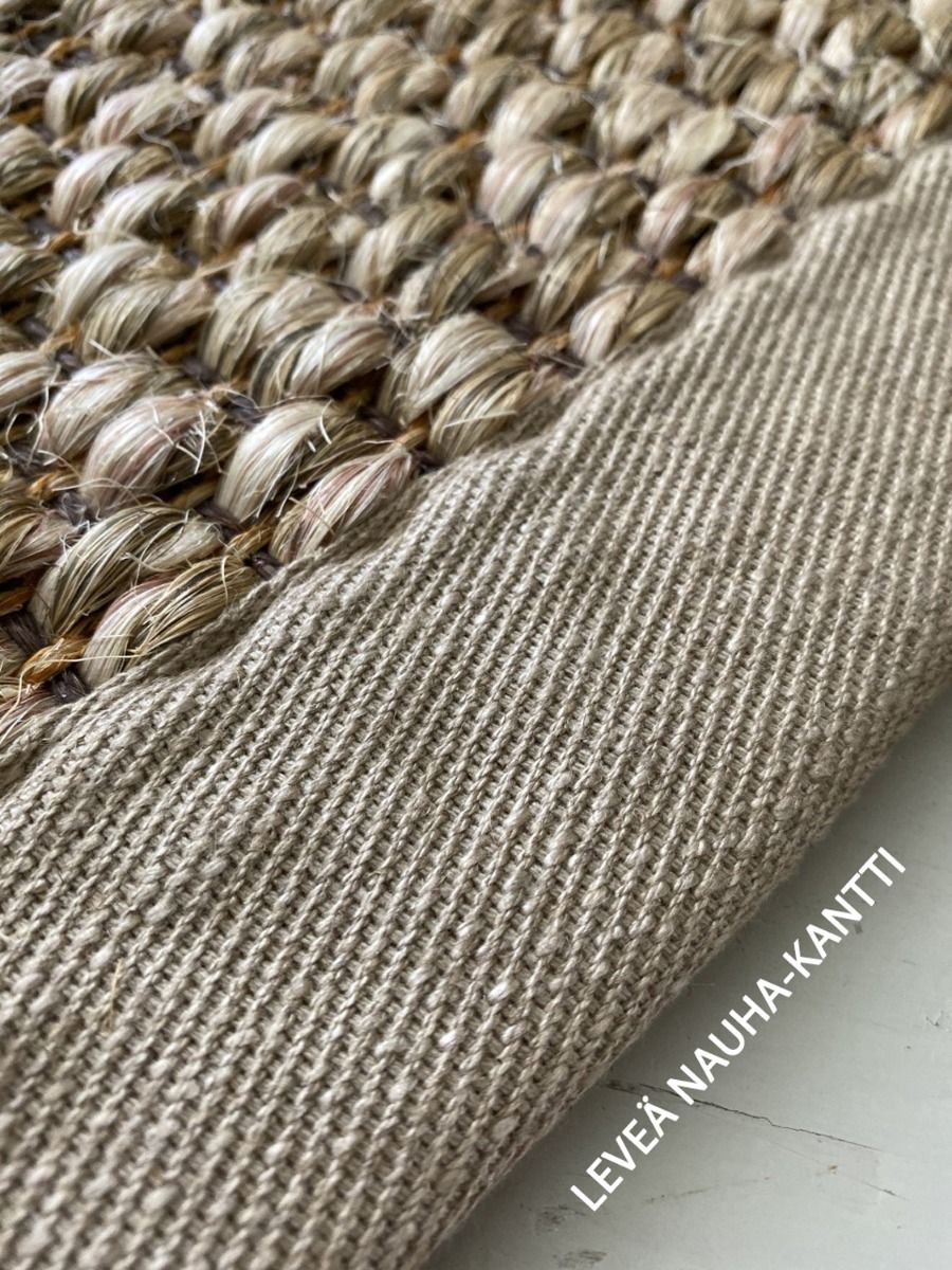 Sisal matto tigra, Hiekka, mittojen mukaan