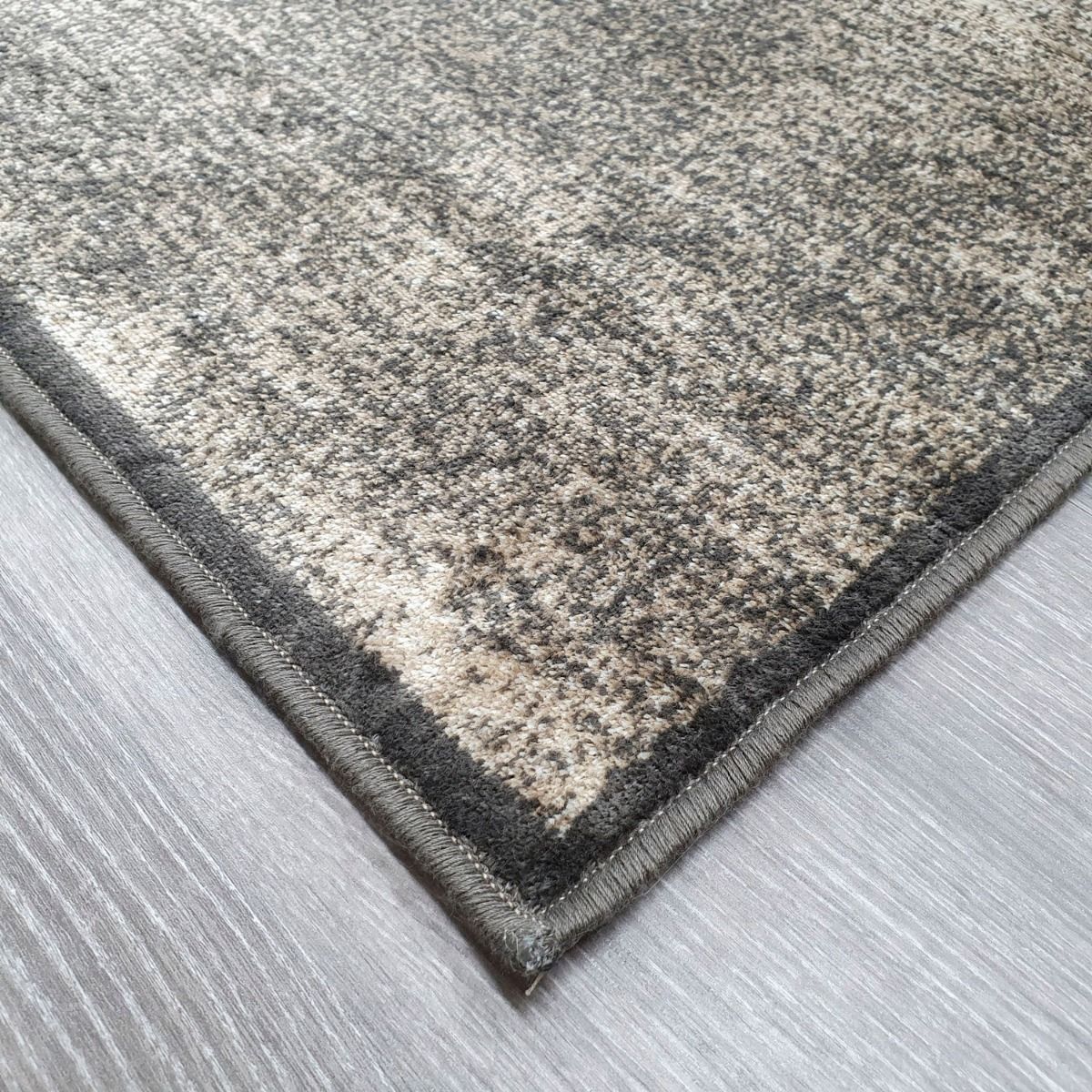 Sand taupe viskoosi-matto, eri kokoja