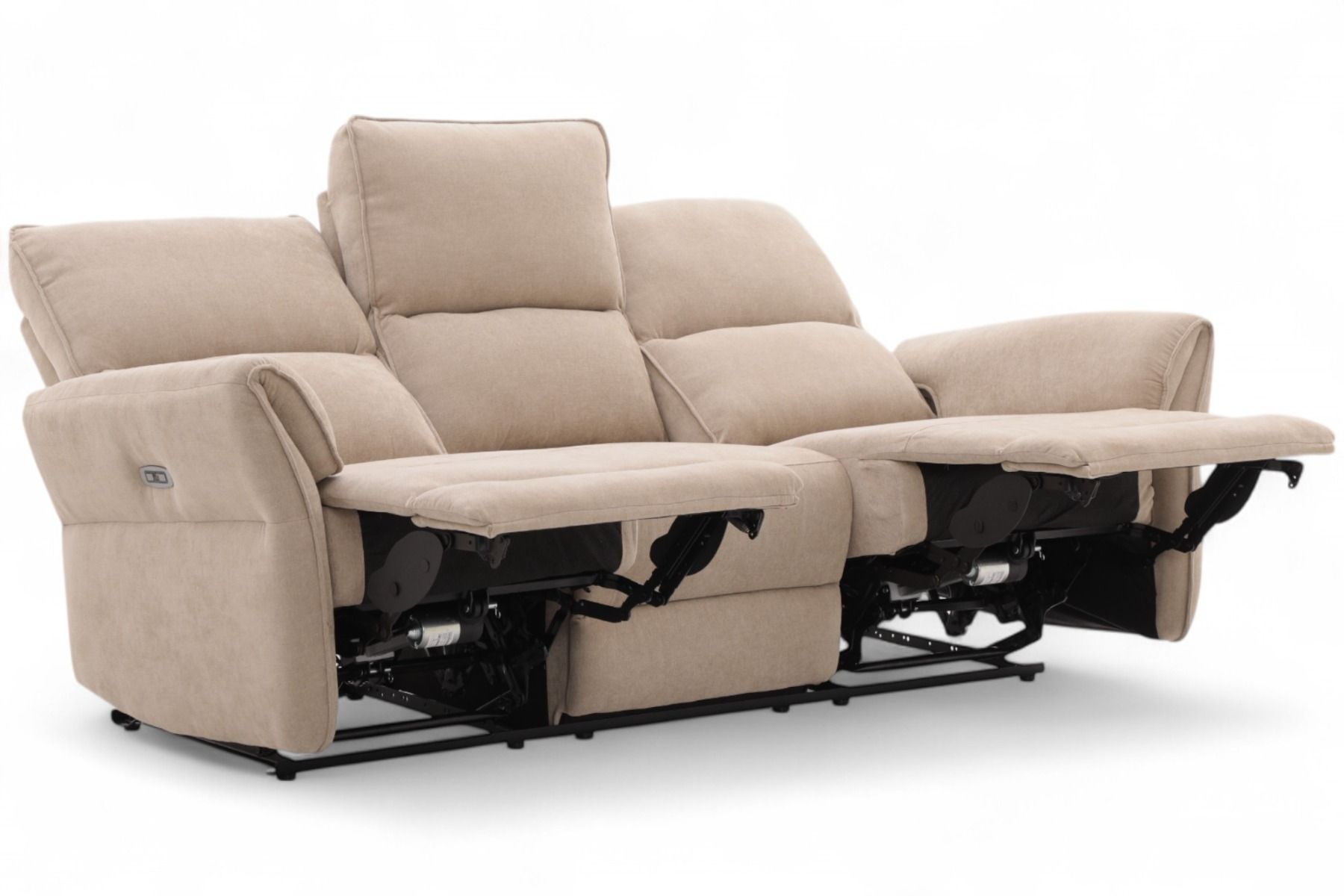 Sandra 3+1+1 sohvakalusto mekanismeillä, khaki