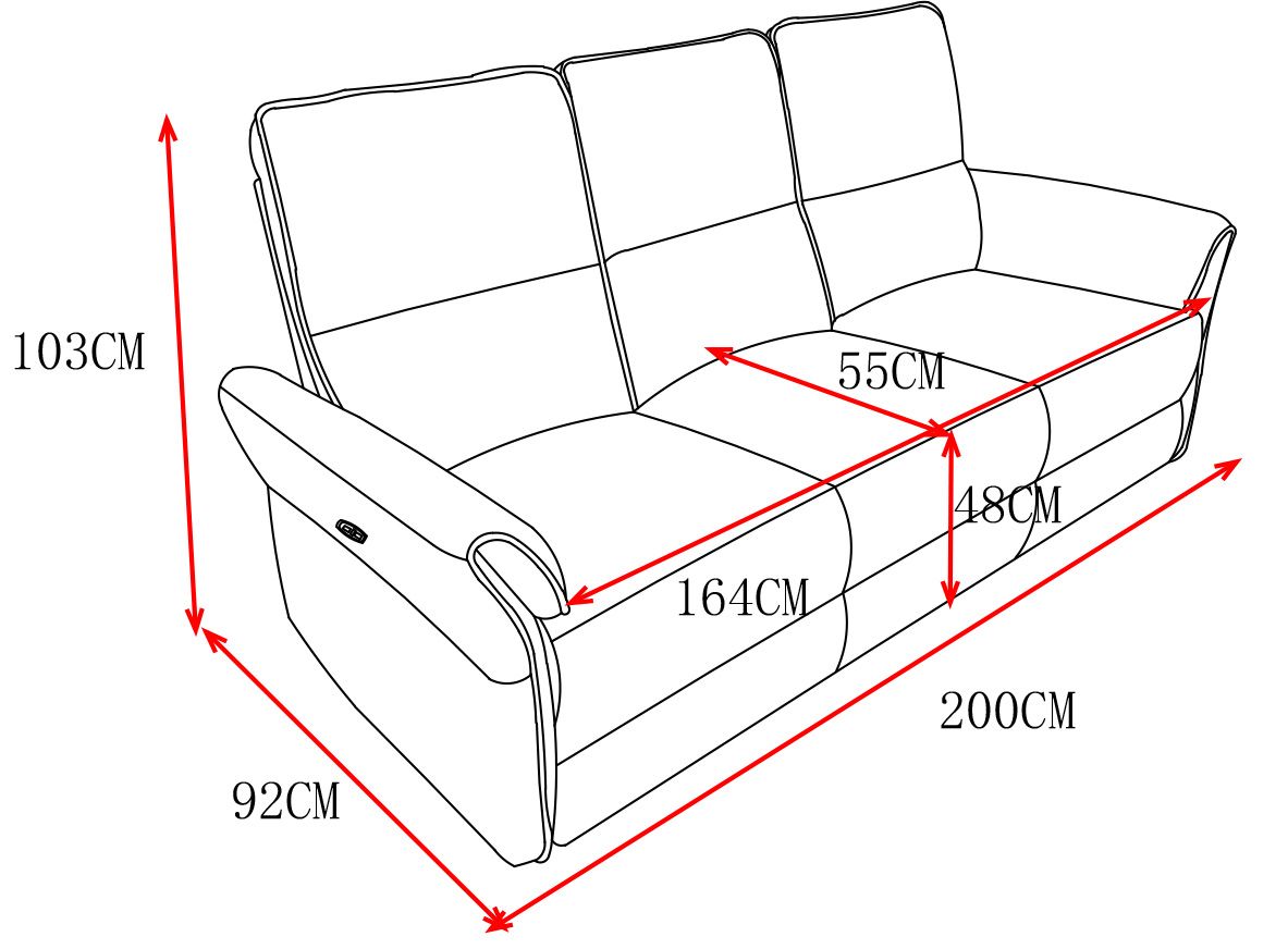 Sandra 3+1+1 sohvakalusto mekanismeillä, khaki