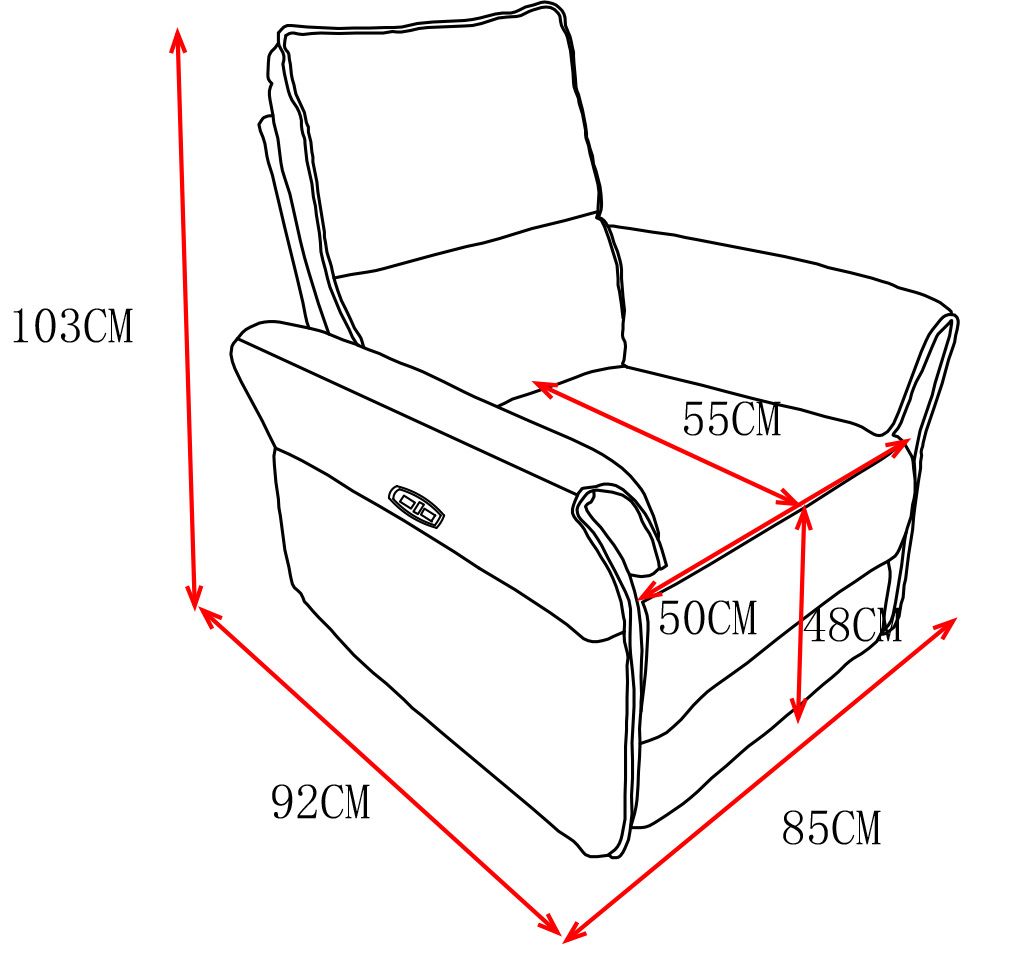 Sandra 3+1+1 sohvakalusto mekanismeillä, khaki