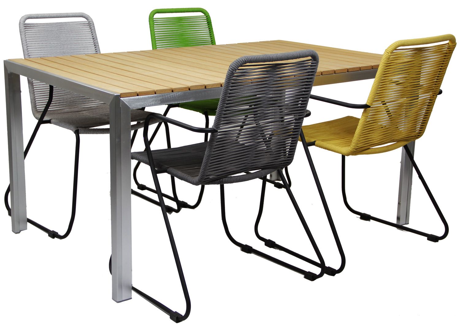 San marino pöytä ja Ibiza tuolit