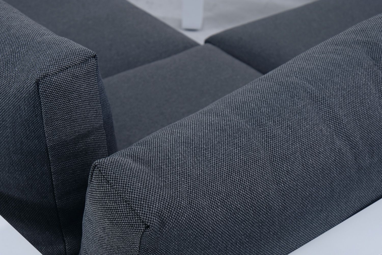 Sasha kulmasohvasetti alumiini, valkoinen