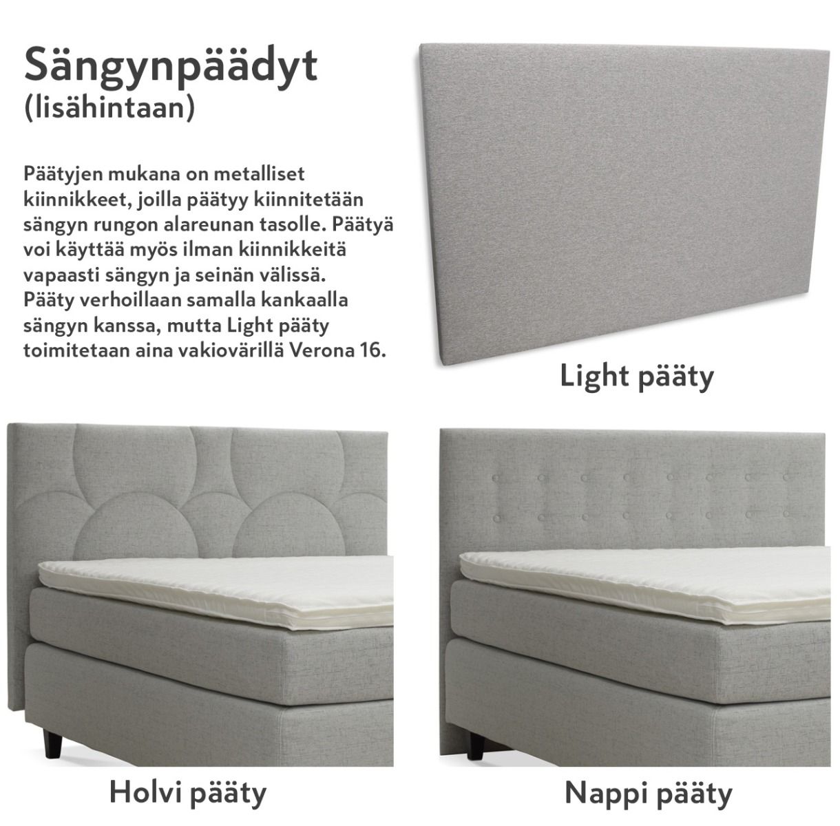 Scandic Pegasus runkosänky 160x200cm