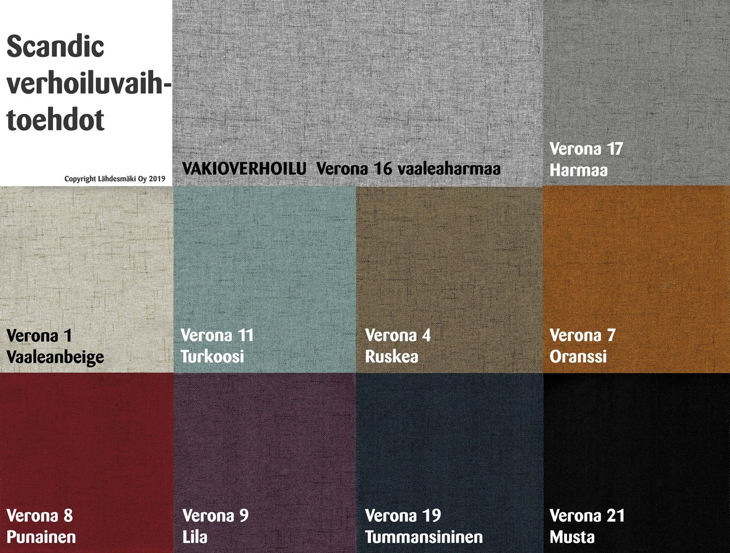 Unico Scandic Nappi sängynpääty, 160cm