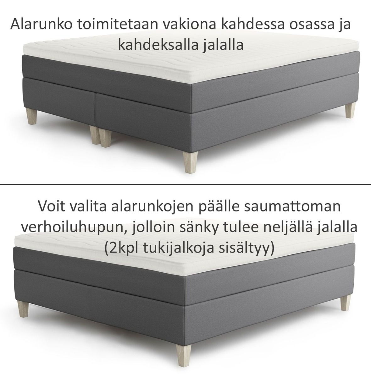 Jensen Majestic jenkkisänky 160x210cm