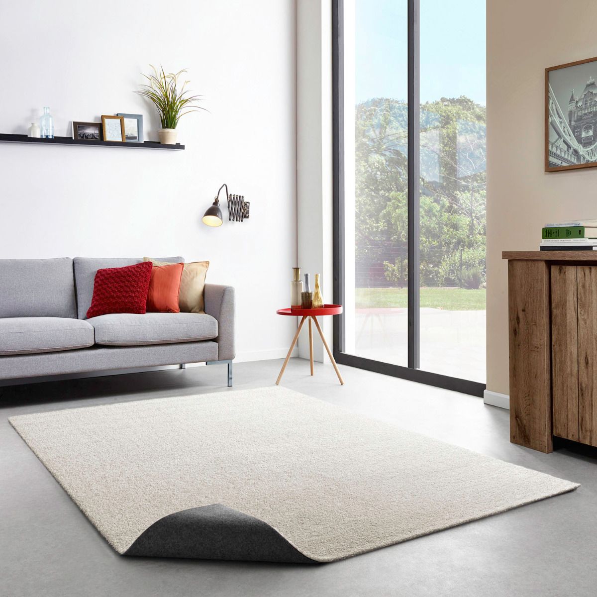 Serena nukkamatto, pyöreä l.valkoinen