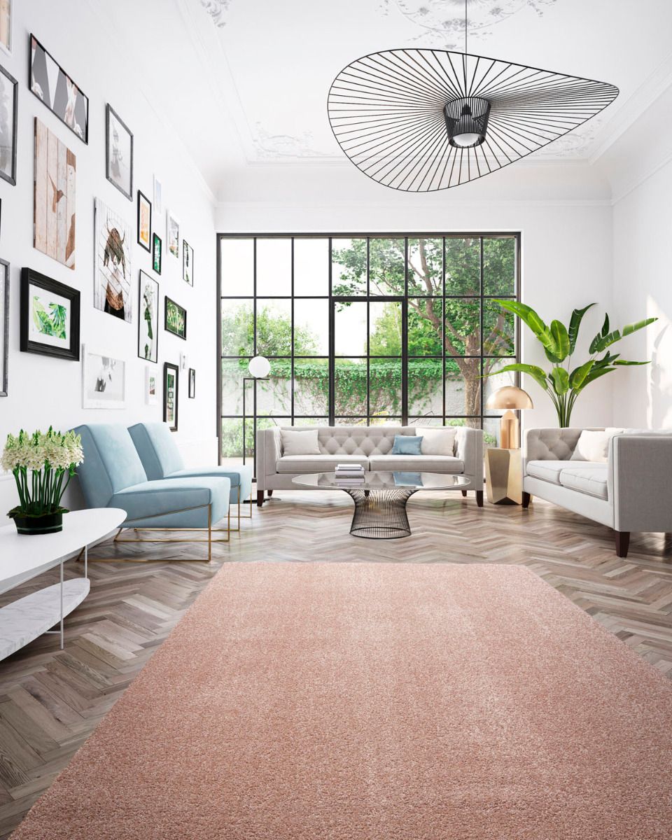 Serena nukkamatto, pyöreä Roosa