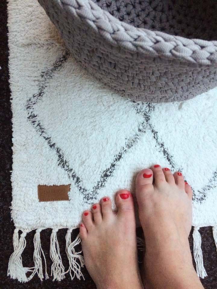 Svanefors Shaggy-nukkamatto 70x240 cm