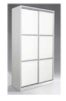 Niemi Capo-liukuovikaappi 100 x 220 x 62 cm