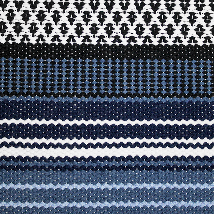 Maija Sininen puuvillamatto, eri kokoja