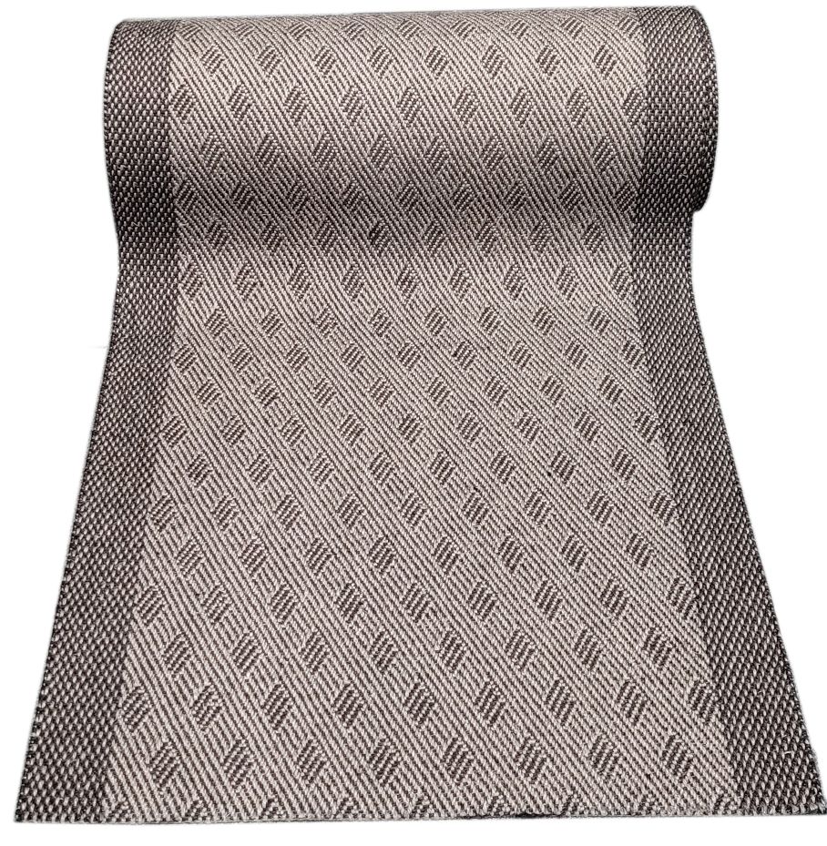 Sisal käytävämatto 90 cm salmiakki