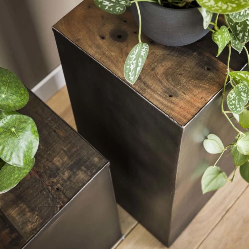 Amsterdam Raft kukkajalusta matala, kovapuu