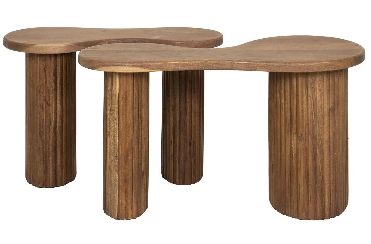 Amsterdam Fuse sohvapöytäsarja, akaasia