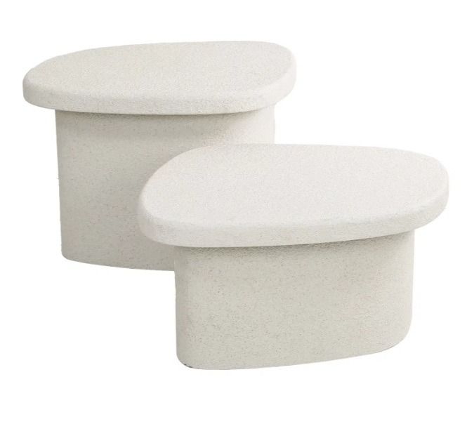 Amsterdam Stone sohvapöytäsarja, marmori/komposiitti