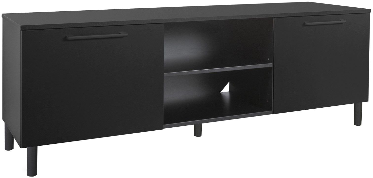 Hiipakka Solo TV-taso 166cm, musta