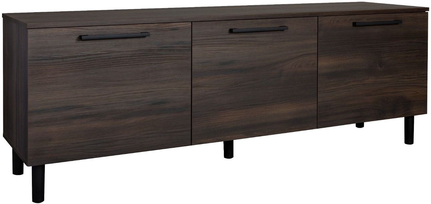 Solo TV-taso tumman tammen värillä