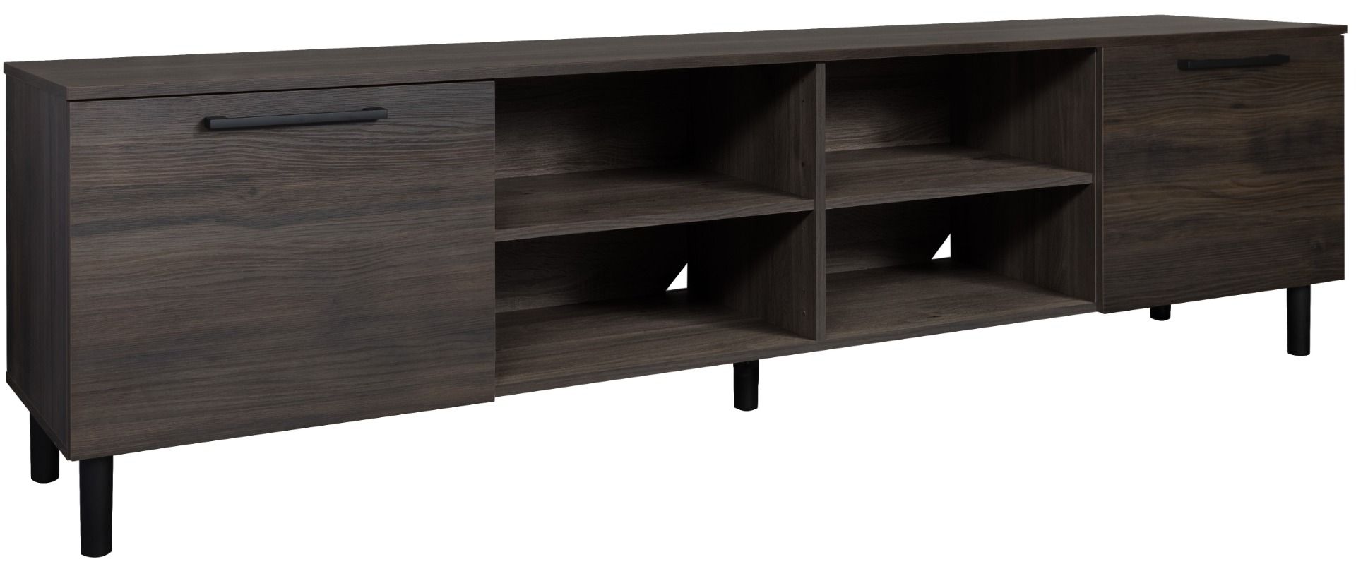 Tummanruskea 220 leveä Solo TV-taso