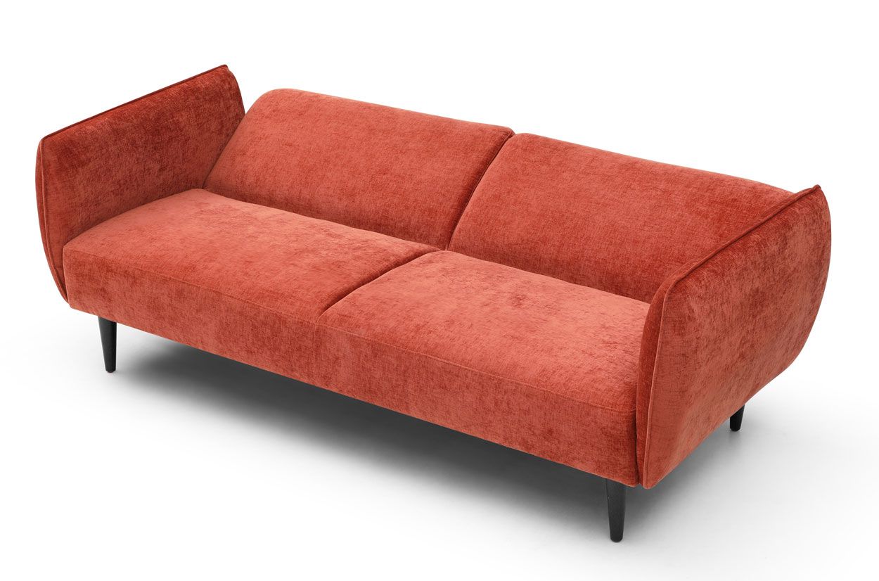 Marlene 3-ist vuodesohva, oranssi