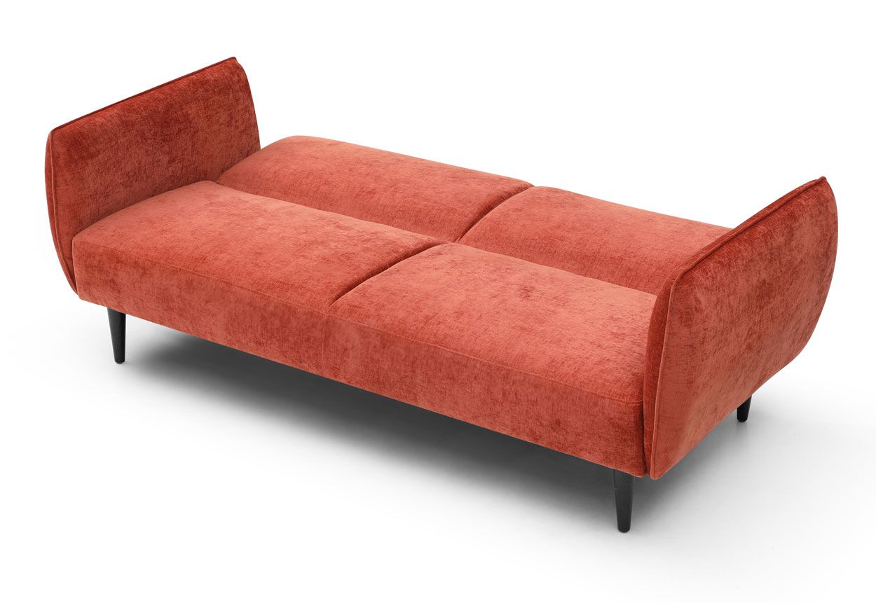 Marlene 3-ist vuodesohva, oranssi
