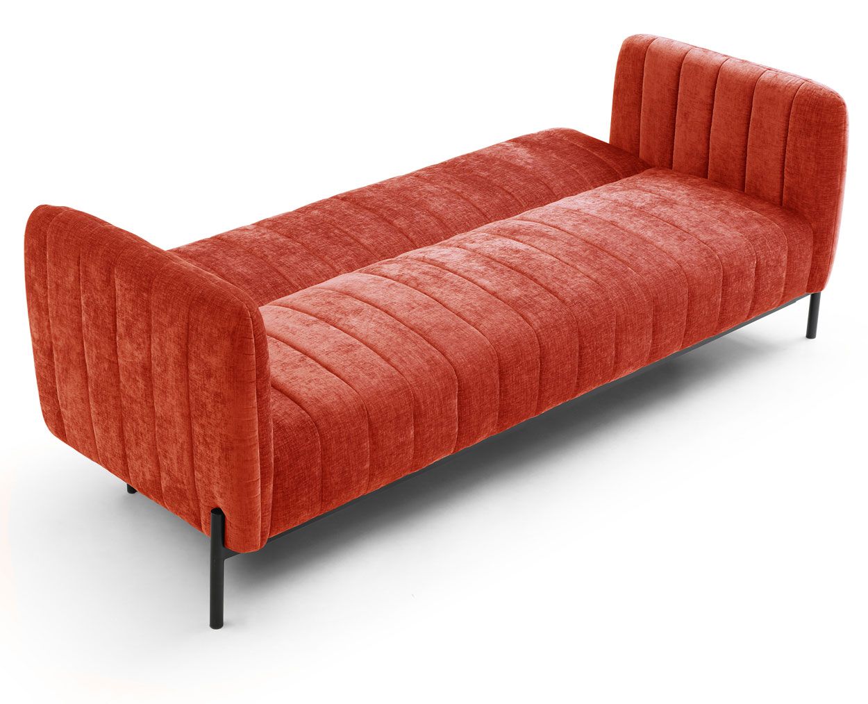 Bogart 3-ist vuodesohva, oranssi