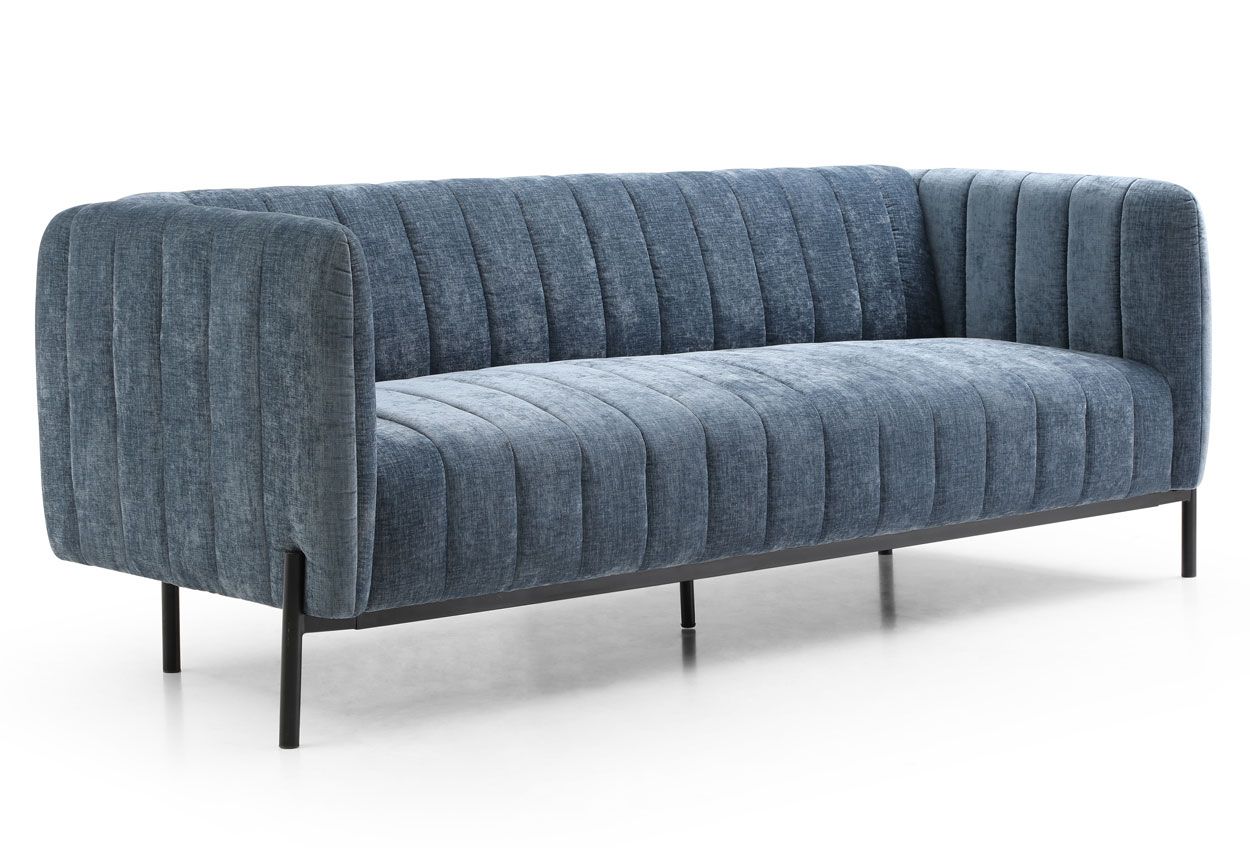 Bogart 3-ist vuodesohva, sininen