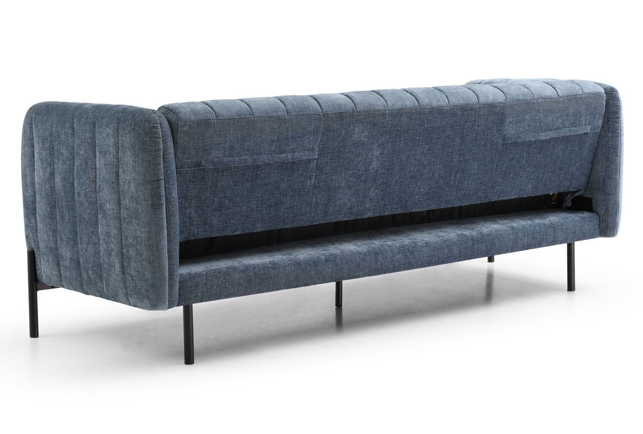 Bogart 3-ist vuodesohva, sininen