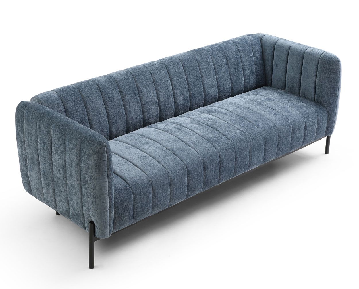 Bogart 3-ist vuodesohva, sininen