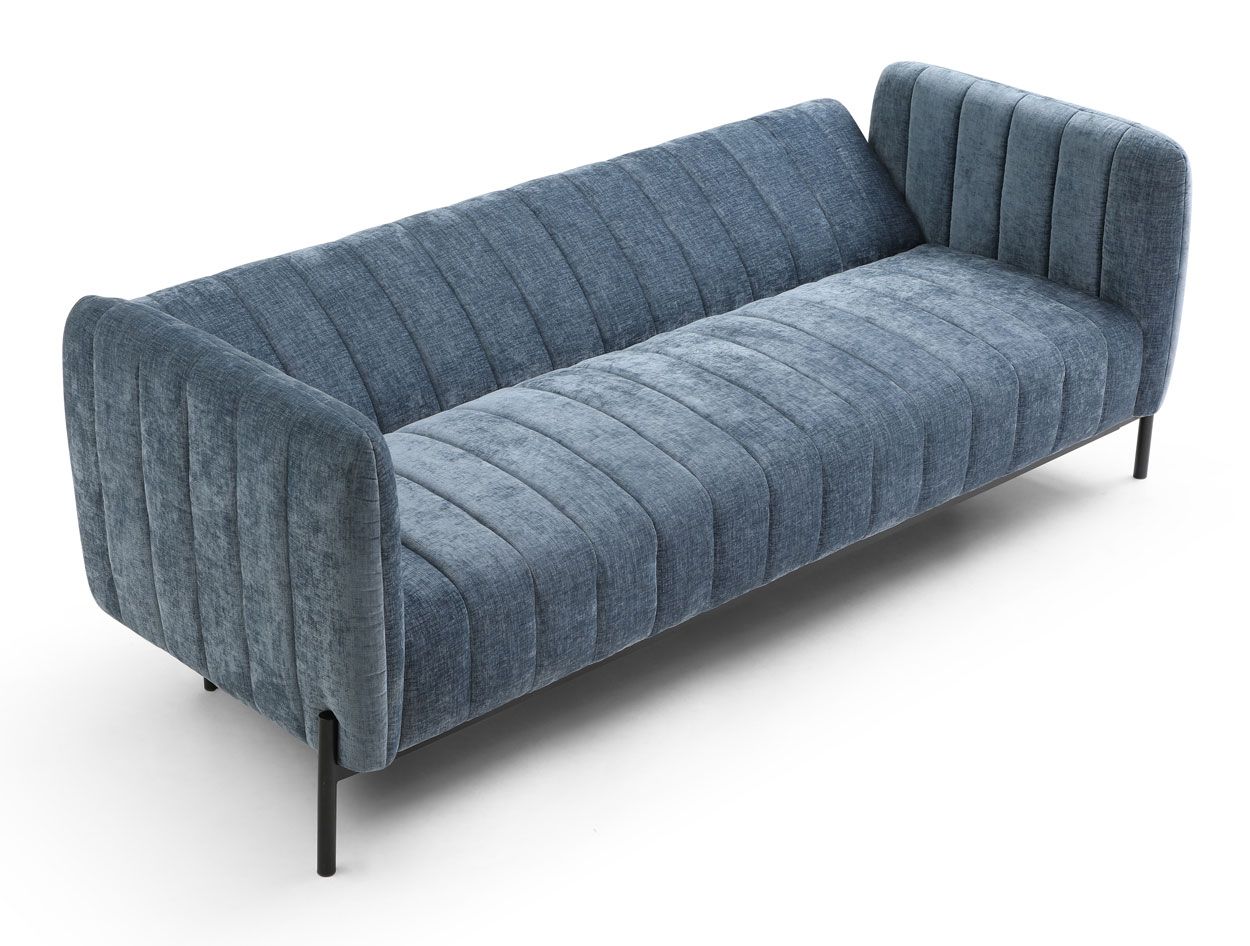 Bogart 3-ist vuodesohva, sininen