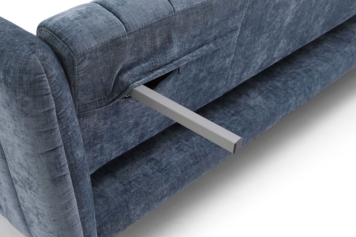 Bogart 3-ist vuodesohva, sininen