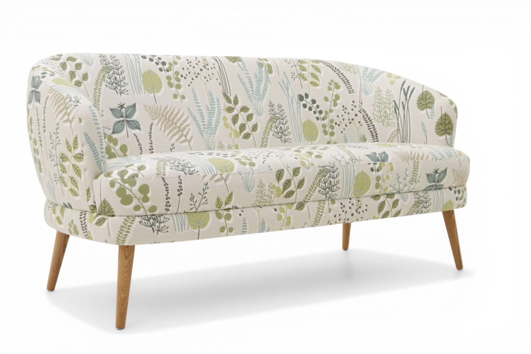 Stig 3-istuttava sohva, kukkakuosi