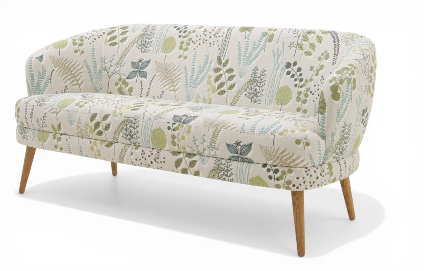 Stig 3-istuttava sohva, kukkakuosi