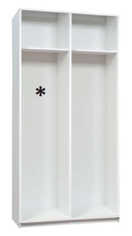 Hiipakka Stina 100cm saranaovikomero, muokattava